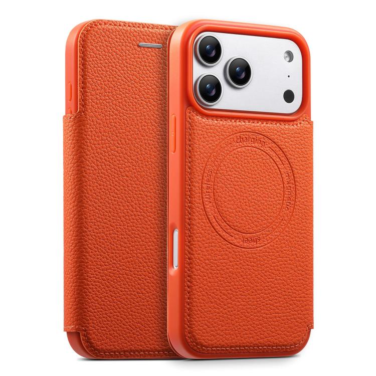 ESEBLE 超薄卡槽磁吸素皮手機殼，適用於 iPhone 17 Pro Max、iPhone 17 Pro、iPhone 17、iPhone Air