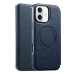 ESEBLE 超薄卡槽磁吸素皮手機殼，適用於 iPhone 17 Pro Max、iPhone 17 Pro、iPhone 17、iPhone Air