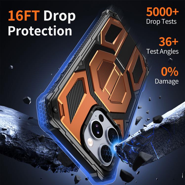 隱藏金屬支架磁吸防震手機殼，適用於 iPhone 15 Pro Max，iPhone 15 Pro，iPhone 15 Plus / 14 Plus，iPhone 15，iPhone 14 / 13，iPhone 14 Pro，iPhone 14 Pro Max，iPhone 13 Pro Max
