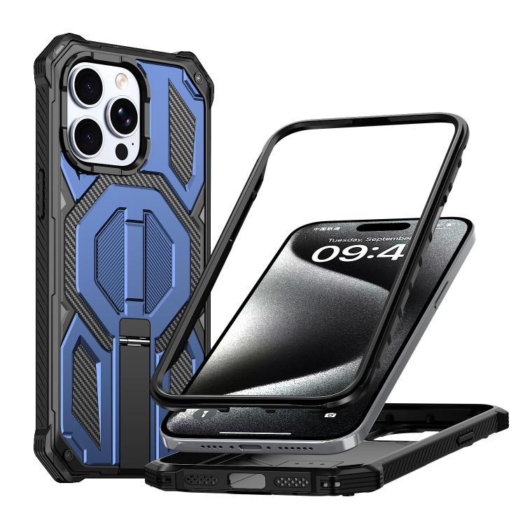 隱藏金屬支架磁吸防震手機殼，適用於 iPhone 15 Pro Max，iPhone 15 Pro，iPhone 15 Plus / 14 Plus，iPhone 15，iPhone 14 / 13，iPhone 14 Pro，iPhone 14 Pro Max，iPhone 13 Pro Max