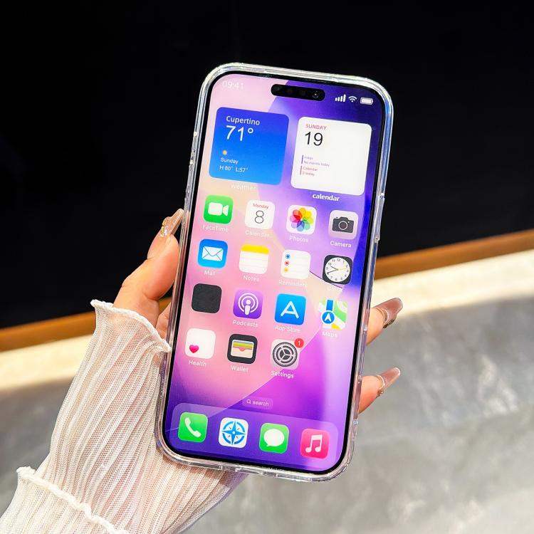 閃光水鑽雙面 IMD 愛心手機殼，適用於 iPhone 17e / 16e、iPhone 17 Pro Max、iPhone 17 Pro、iPhone 17、iPhone Air