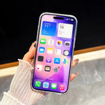 閃光水鑽雙面 IMD 愛心手機殼，適用於 iPhone 16 Pro Max、iPhone 16 Pro、iPhone 16 Plus、iPhone 16、iPhone 15 Pro Max