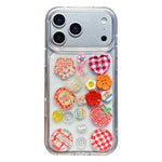 環氧樹脂3D圖案壓克力透明手機殼，適用於iPhone 13 Pro Max、iPhone 13 Pro、iPhone 13、iPhone 12、iPhone 12 Pro Max、iPhone 12 Pro、iPhone 11