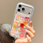 環氧樹脂3D圖案壓克力透明手機殼，適用於iPhone 13 Pro Max、iPhone 13 Pro、iPhone 13、iPhone 12、iPhone 12 Pro Max、iPhone 12 Pro、iPhone 11