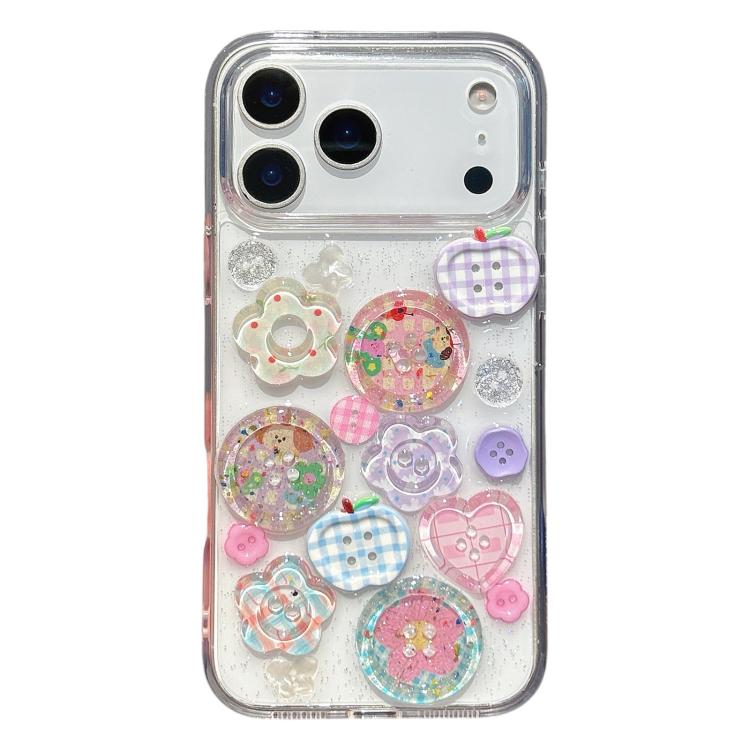 環氧樹脂3D圖案壓克力透明手機殼，適用於iPhone 13 Pro Max、iPhone 13 Pro、iPhone 13、iPhone 12、iPhone 12 Pro Max、iPhone 12 Pro、iPhone 11