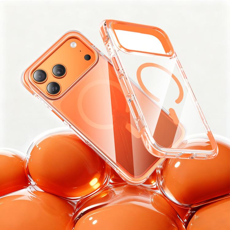真空氣囊 TPU + 壓克力磁吸防震手機殼，適用於 iPhone 17 Pro Max、iPhone 17 Pro、iPhone 17