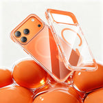 真空氣囊 TPU + 壓克力磁吸防震手機殼，適用於 iPhone 17 Pro Max、iPhone 17 Pro、iPhone 17