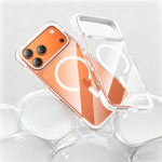 真空氣囊 TPU + 壓克力磁吸防震手機殼，適用於 iPhone 17 Pro Max、iPhone 17 Pro、iPhone 17