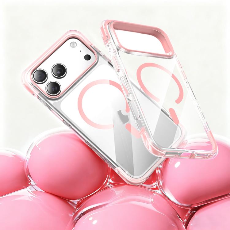 真空氣囊 TPU + 壓克力磁吸防震手機殼，適用於 iPhone 17 Pro Max、iPhone 17 Pro、iPhone 17