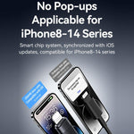 USAMS SJ778 U94 USB 轉 8pin 2.4A 快充數據線，USB 轉 8pin
