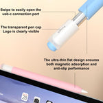 XDcase 果凍可拆式筆帽矽膠觸控筆套，適用於 Apple Pencil USB-C / 3