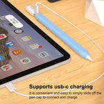 XDcase 果凍可拆式筆帽矽膠觸控筆套，適用於 Apple Pencil USB-C / 3