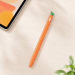 XDcase 水果與蔬菜防滑矽膠觸控筆套，適用 Apple Pencil Pro / 2