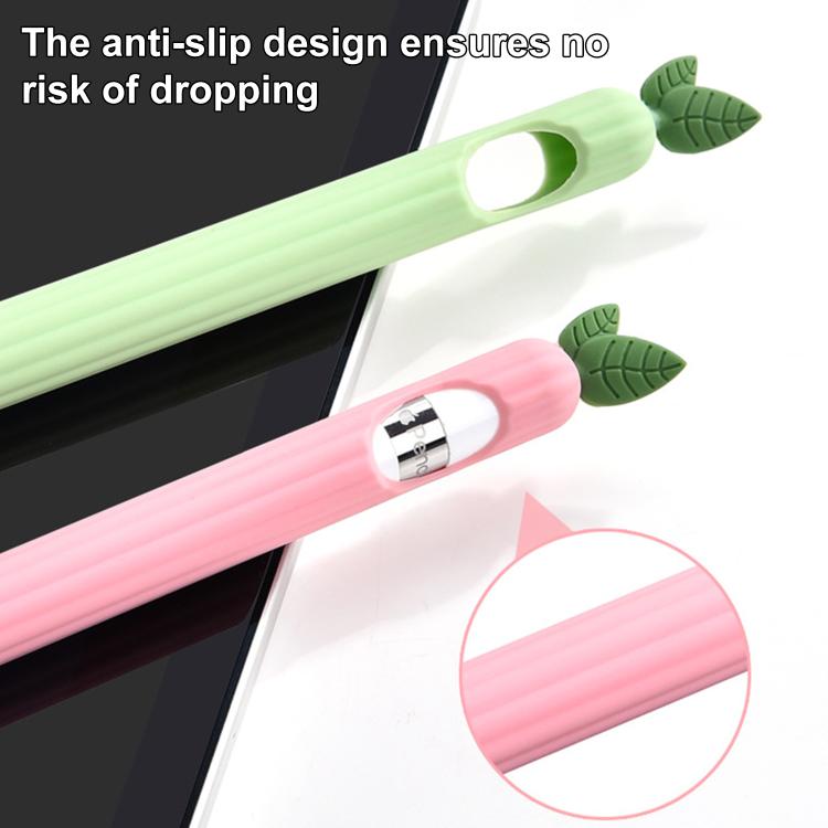 XDcase 水果與蔬菜防滑矽膠觸控筆套，適用 Apple Pencil Pro / 2