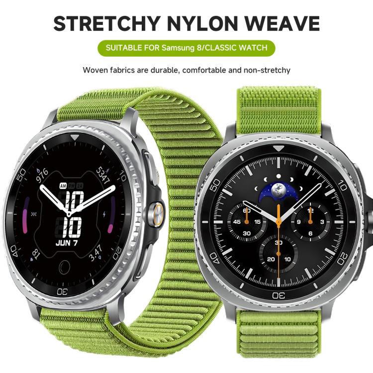 xDfind Parachute Buckle Mountain Pattern Nylon Watch Band, For Galaxy Watch9 / 8 / 8 Classic