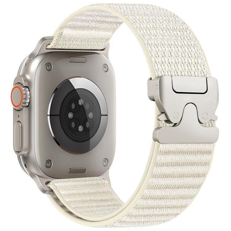 xDfind 降落傘扣山形圖案尼龍錶帶，適用於 Apple Watch 42 / 44 / 45 / 46 / 49mm，適用於 Apple Watch 38 / 40 / 41 / S10 42mm