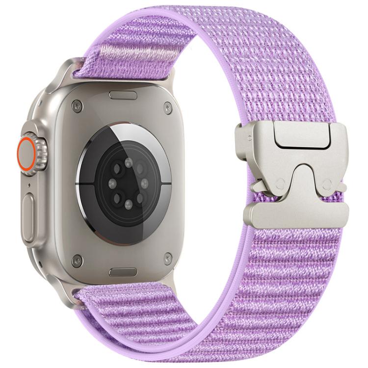 xDfind 降落傘扣山形圖案尼龍錶帶，適用於 Apple Watch 42 / 44 / 45 / 46 / 49mm，適用於 Apple Watch 38 / 40 / 41 / S10 42mm