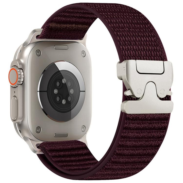 xDfind 降落傘扣山形圖案尼龍錶帶，適用於 Apple Watch 42 / 44 / 45 / 46 / 49mm，適用於 Apple Watch 38 / 40 / 41 / S10 42mm