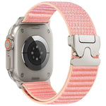 xDfind 降落傘扣山形圖案尼龍錶帶，適用於 Apple Watch 42 / 44 / 45 / 46 / 49mm，適用於 Apple Watch 38 / 40 / 41 / S10 42mm