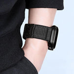 xDfind 降落傘扣山形圖案尼龍錶帶，適用於 Apple Watch 42 / 44 / 45 / 46 / 49mm，適用於 Apple Watch 38 / 40 / 41 / S10 42mm