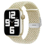 xDfind 扣式縫線編織尼龍錶帶，適用於 Apple Watch 42 / 44 / 45 / 46 / 49mm，適用於 Apple Watch 38 / 40 / 41 / S10 42mm