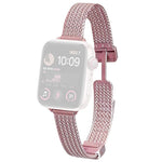 xDfind 小麥穗磁扣不鏽鋼錶帶，適用 Apple Watch 42 / 44 / 45 / 46 / 49mm，適用 Apple Watch 38 / 40 / 41 / S10 42mm