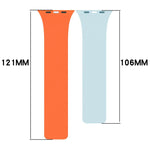 xDfind 拼色荔枝紋磁性矽膠錶帶，適用 Apple Watch 42 / 44 / 45 / 46 / 49mm，適用 Apple Watch 38 / 40 / 41 / S11 42mm