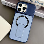 觸感 TPU 混合 PC 磁吸手機殼附支架，適用於 iPhone 17 Pro Max、iPhone 17 Pro、iPhone 17、iPhone 16 Pro Max、iPhone 16 Pro、iPhone 16、iPhone 15 Pro Max、iPhone 15 Pro