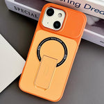觸感 TPU 混合 PC 磁吸手機殼附支架，適用於 iPhone 15、iPhone 14、iPhone 14 Pro、iPhone 14 Pro Max、iPhone 13 Pro Max、iPhone 13 Pro、iPhone 13