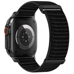 xDfind 兩段式山形圖案尼龍錶帶，適用於 Apple Watch 42 / 44 / 45 / 46 / 49mm，適用於 Apple Watch 38 / 40 / 41 / S11 42mm