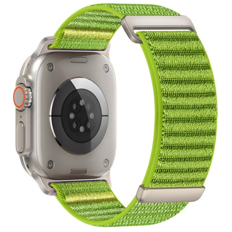 xDfind 兩段式山形圖案尼龍錶帶，適用於 Apple Watch 42 / 44 / 45 / 46 / 49mm，適用於 Apple Watch 38 / 40 / 41 / S11 42mm