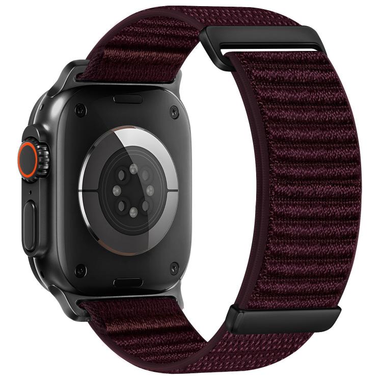 xDfind 兩段式山形圖案尼龍錶帶，適用於 Apple Watch 42 / 44 / 45 / 46 / 49mm，適用於 Apple Watch 38 / 40 / 41 / S11 42mm