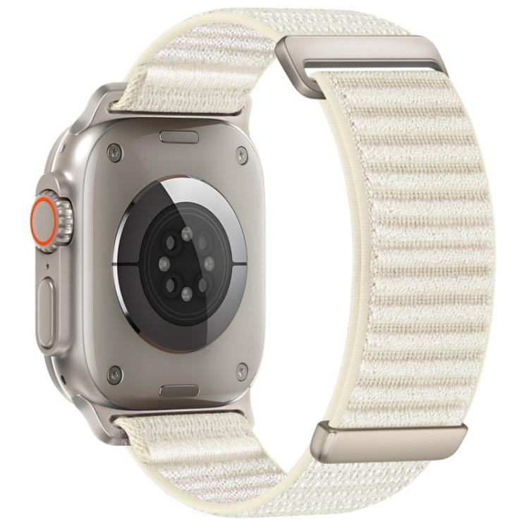 xDfind 兩段式山形圖案尼龍錶帶，適用於 Apple Watch 42 / 44 / 45 / 46 / 49mm，適用於 Apple Watch 38 / 40 / 41 / S11 42mm