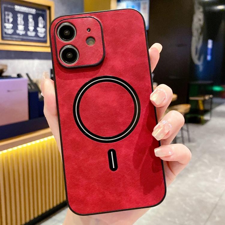 羊皮仿皮磁吸手機殼，適用於 iPhone 14 Pro Max、iPhone 13 Pro Max、iPhone 13 Pro、iPhone 13、iPhone 12、iPhone 12 Pro Max、iPhone 12 Pro、iPhone 11 Pro Max