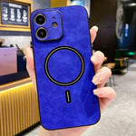 羊皮仿皮磁吸手機殼，適用於 iPhone 14 Pro Max、iPhone 13 Pro Max、iPhone 13 Pro、iPhone 13、iPhone 12、iPhone 12 Pro Max、iPhone 12 Pro、iPhone 11 Pro Max