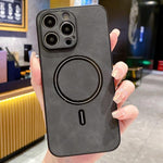 羊皮仿皮磁吸手機殼，適用於 iPhone 14 Pro Max、iPhone 13 Pro Max、iPhone 13 Pro、iPhone 13、iPhone 12、iPhone 12 Pro Max、iPhone 12 Pro、iPhone 11 Pro Max
