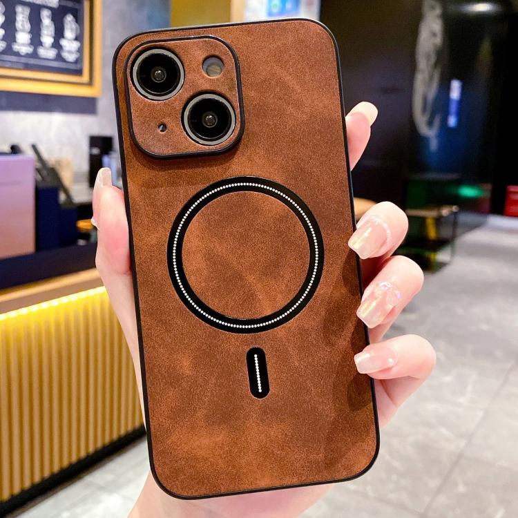 羊皮仿皮磁吸手機殼，適用於 iPhone 14 Pro Max、iPhone 13 Pro Max、iPhone 13 Pro、iPhone 13、iPhone 12、iPhone 12 Pro Max、iPhone 12 Pro、iPhone 11 Pro Max