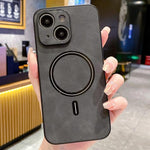羊皮仿皮磁吸手機殼，適用於 iPhone 14 Pro Max、iPhone 13 Pro Max、iPhone 13 Pro、iPhone 13、iPhone 12、iPhone 12 Pro Max、iPhone 12 Pro、iPhone 11 Pro Max
