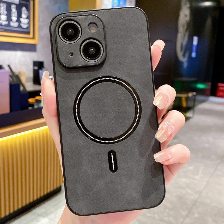 羊皮仿皮磁吸手機殼，適用於 iPhone 14 Pro Max、iPhone 13 Pro Max、iPhone 13 Pro、iPhone 13、iPhone 12、iPhone 12 Pro Max、iPhone 12 Pro、iPhone 11 Pro Max