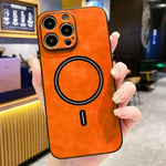 羊皮仿皮磁吸手機殼，適用於 iPhone 14 Pro Max、iPhone 13 Pro Max、iPhone 13 Pro、iPhone 13、iPhone 12、iPhone 12 Pro Max、iPhone 12 Pro、iPhone 11 Pro Max