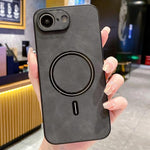 羊皮仿皮磁吸手機殼，適用於 iPhone 17e / 16e、iPhone 17 Pro Max、iPhone 17 Pro、iPhone 17、iPhone Air、iPhone 16 Pro Max、iPhone 16 Pro、iPhone 16 Plus