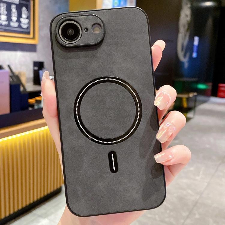 羊皮仿皮磁吸手機殼，適用於 iPhone 17e / 16e、iPhone 17 Pro Max、iPhone 17 Pro、iPhone 17、iPhone Air、iPhone 16 Pro Max、iPhone 16 Pro、iPhone 16 Plus