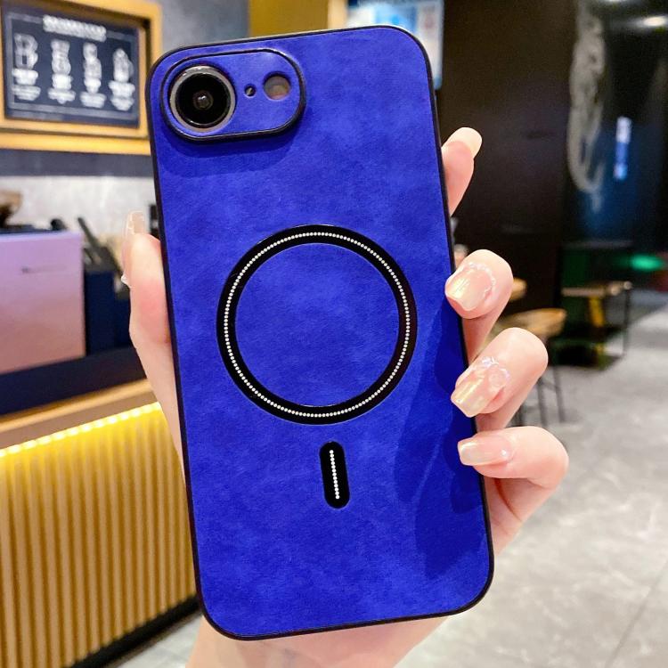 羊皮仿皮磁吸手機殼，適用於 iPhone 17e / 16e、iPhone 17 Pro Max、iPhone 17 Pro、iPhone 17、iPhone Air、iPhone 16 Pro Max、iPhone 16 Pro、iPhone 16 Plus