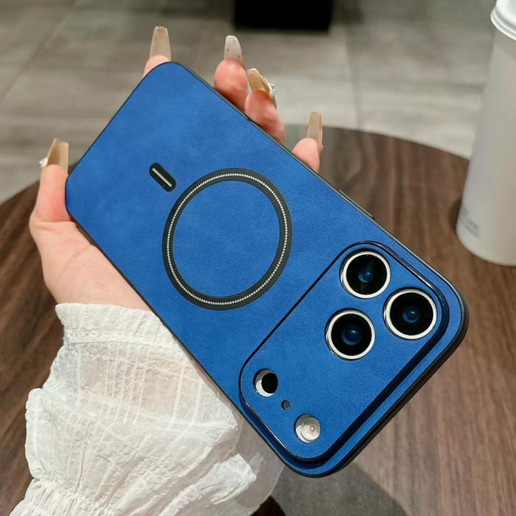 羊皮仿皮磁吸手機殼，適用於 iPhone 17e / 16e、iPhone 17 Pro Max、iPhone 17 Pro、iPhone 17、iPhone Air、iPhone 16 Pro Max、iPhone 16 Pro、iPhone 16 Plus