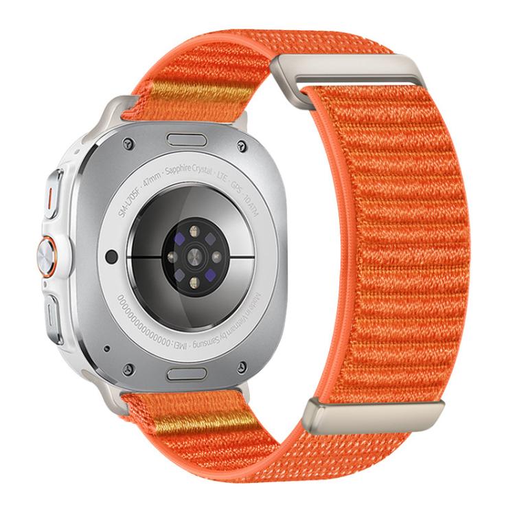 xDfind Two-section Mountain Pattern Nylon Watch Band, For Galaxy Watch Ultra2 2026 / 2025 / 1 2024