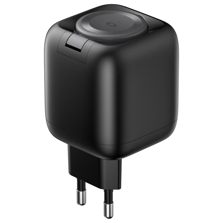 Havit UC252 65W 三合一 GaN 旅行充電器，附Type-C伸縮線，UC252(歐規插頭)，UC252(美規插頭)