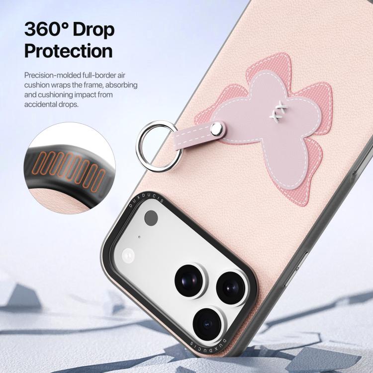 DUX DUCIS LUVY 系列帶指環扣手機殼，適用於 iPhone 17 Pro Max、iPhone 17 Pro、iPhone 17
