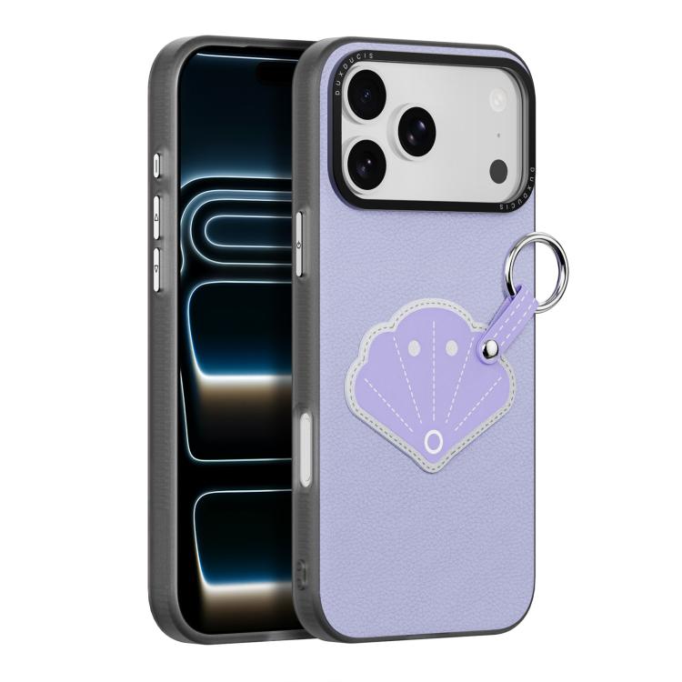 DUX DUCIS LUVY 系列帶指環扣手機殼，適用於 iPhone 17 Pro Max、iPhone 17 Pro、iPhone 17