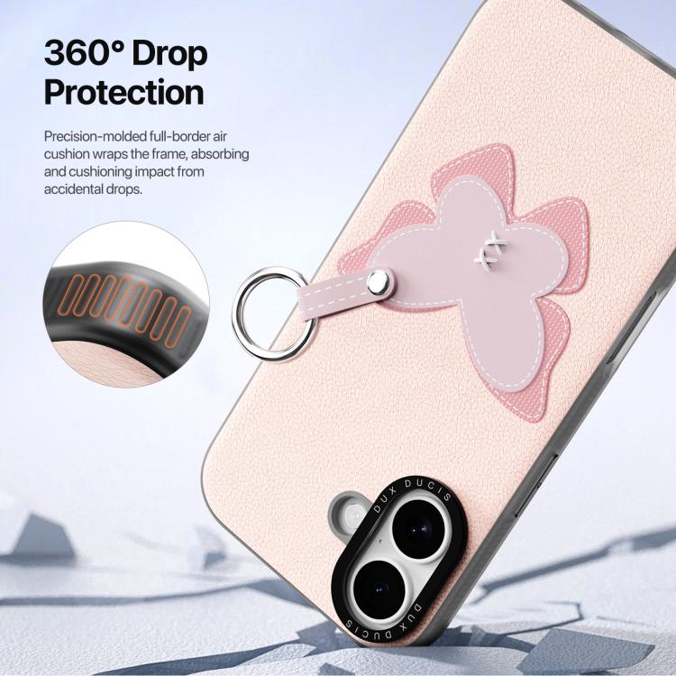 DUX DUCIS LUVY 系列帶指環扣手機殼，適用於 iPhone 17 Pro Max、iPhone 17 Pro、iPhone 17