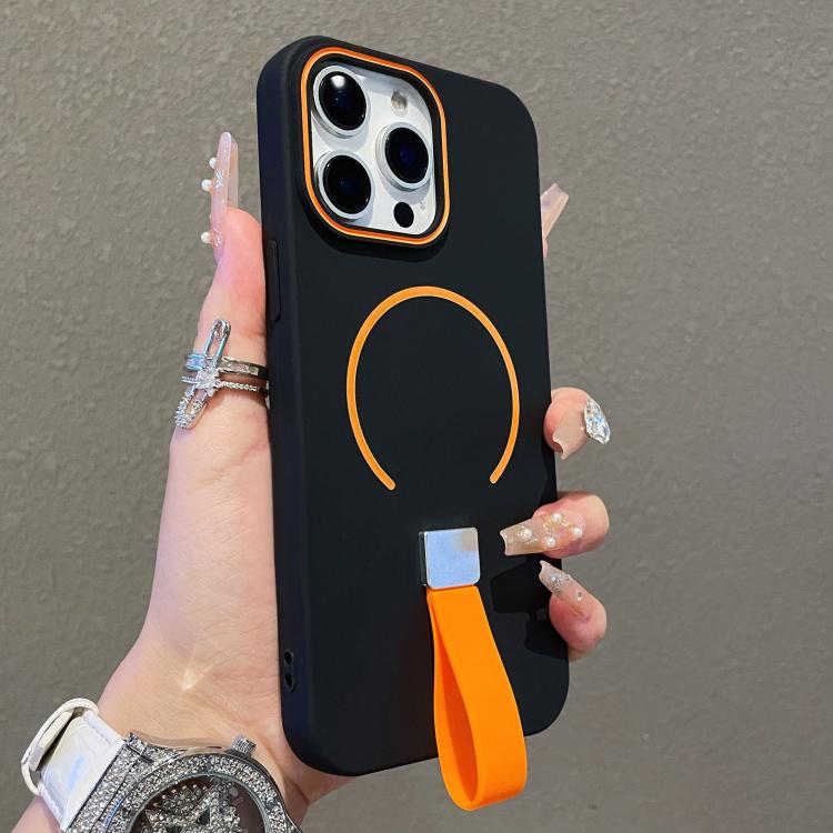 親膚磁吸TPU手機殼附矽膠帶，適用於iPhone 13、iPhone 12 / 12 Pro、iPhone 12 Pro Max、iPhone 11 Pro Max、iPhone 11、iPhone 11 Pro